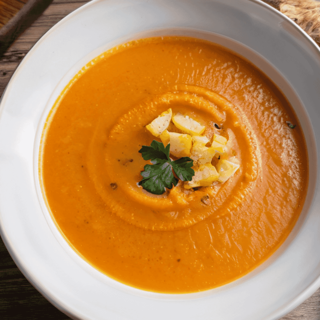 Vegan Carrot Ginger Soup