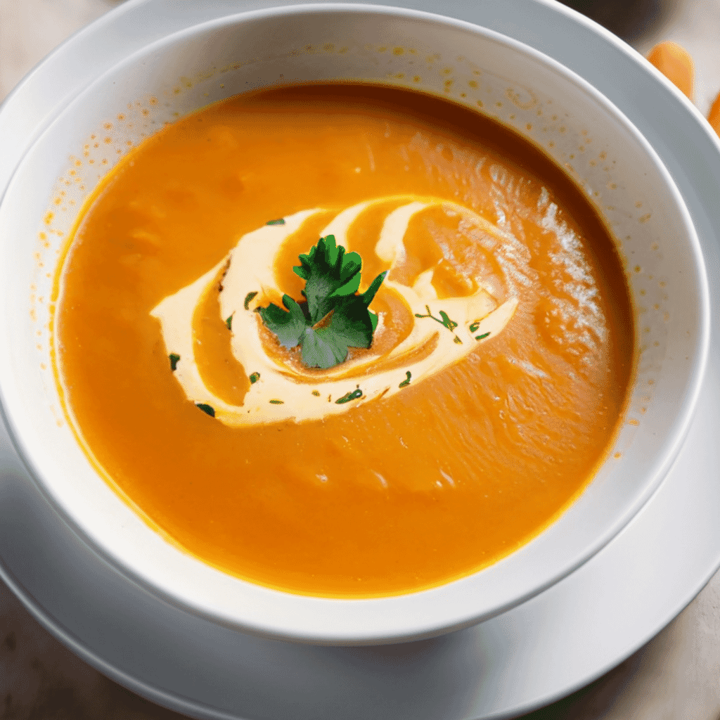 Vegan Carrot Ginger Soup