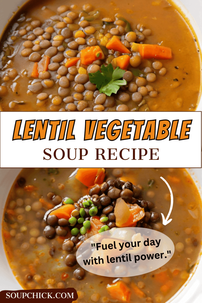 lentil vegetable soup recipe