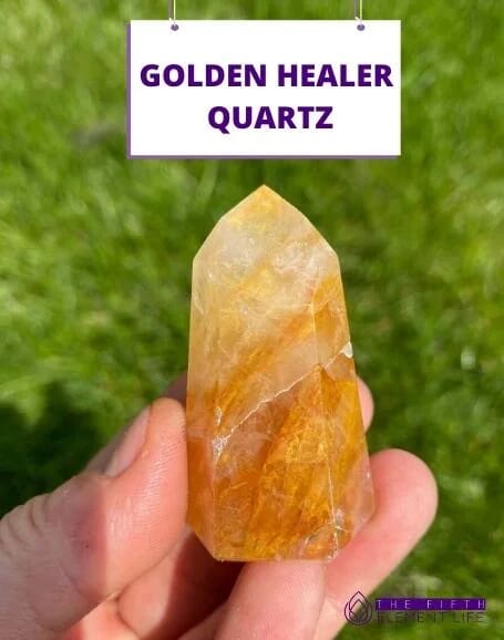Golden Healer Quartz Crystal