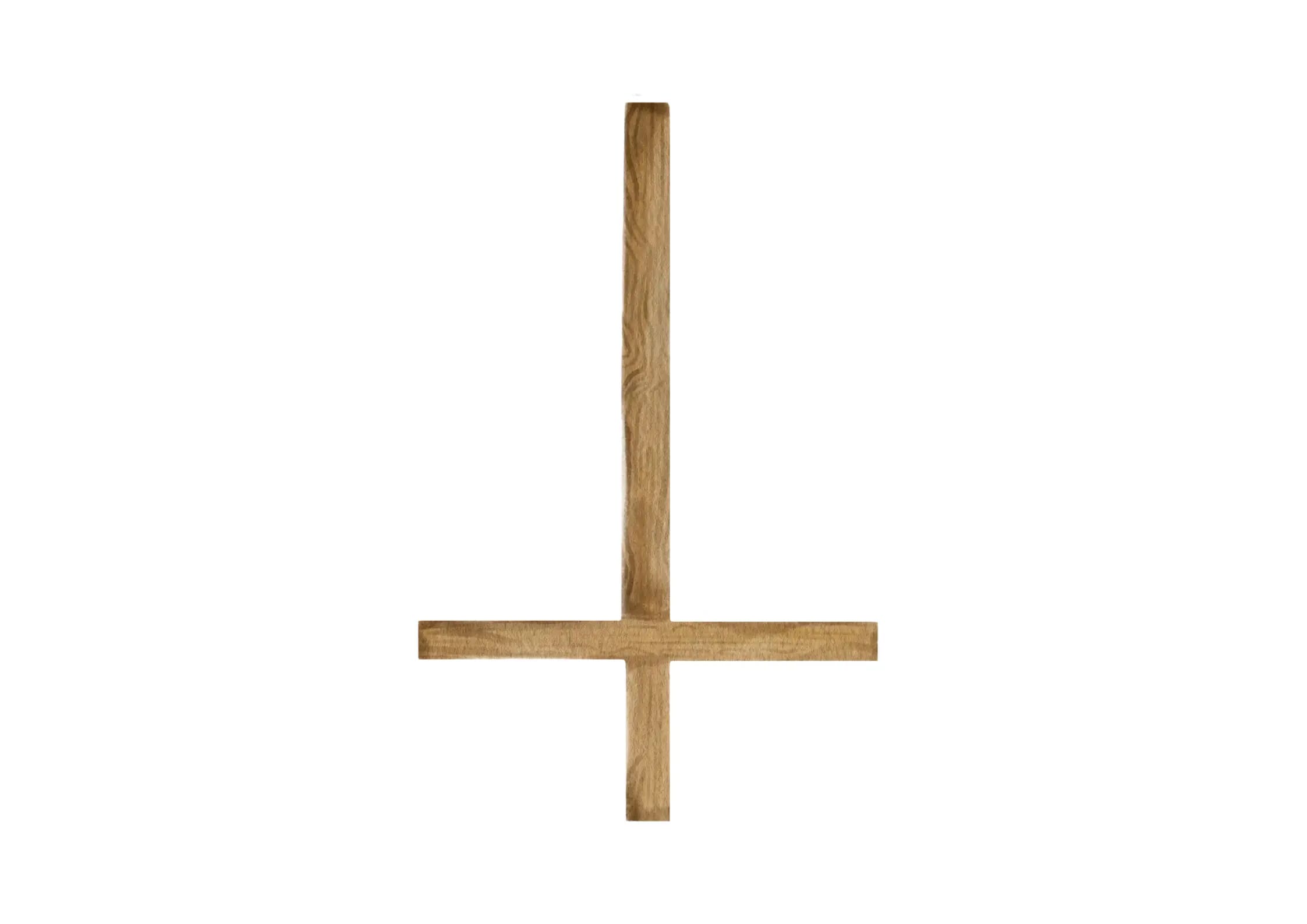 upside-down cross