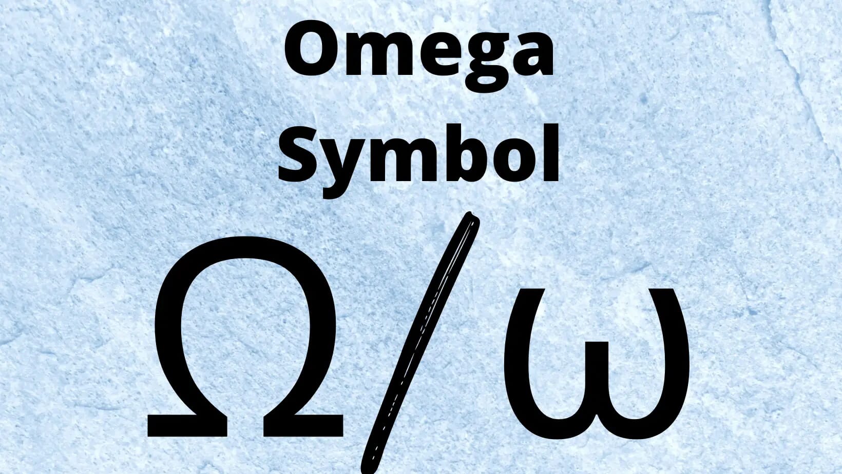 omega symbol