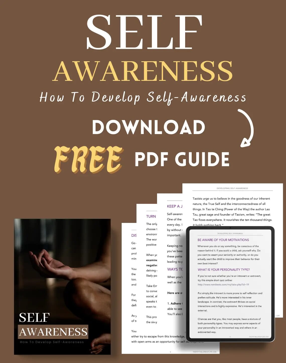 Embracing The Power Within: "How To Develop Self-Awareness" Online Journal FREE DOWNLOAD