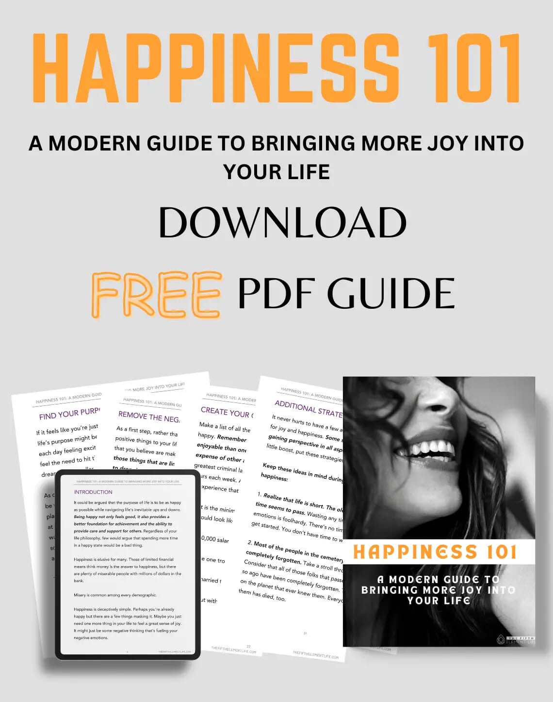 Happiness 101: An Online Journal To Embrace The Joy Within FREE DOWNLOAD