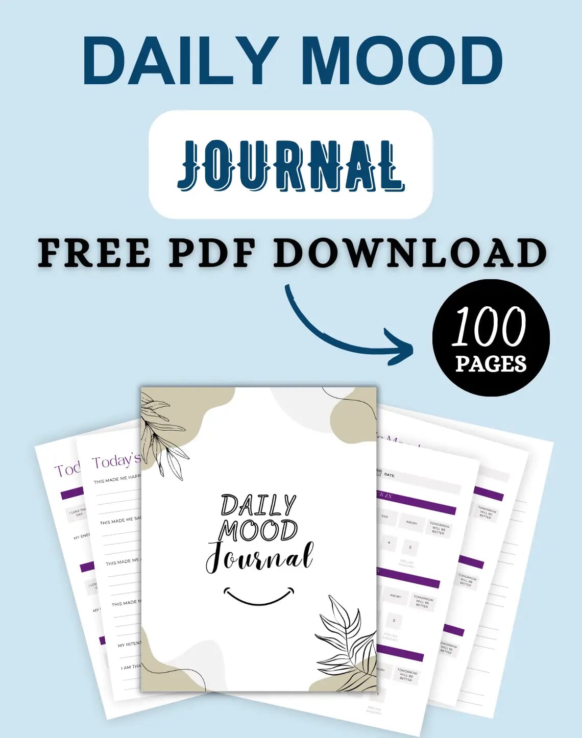 Navigating The Depths Of Our Emotions: Exploring The ‘Daily Mood Journal’ FREE DOWNLOAD