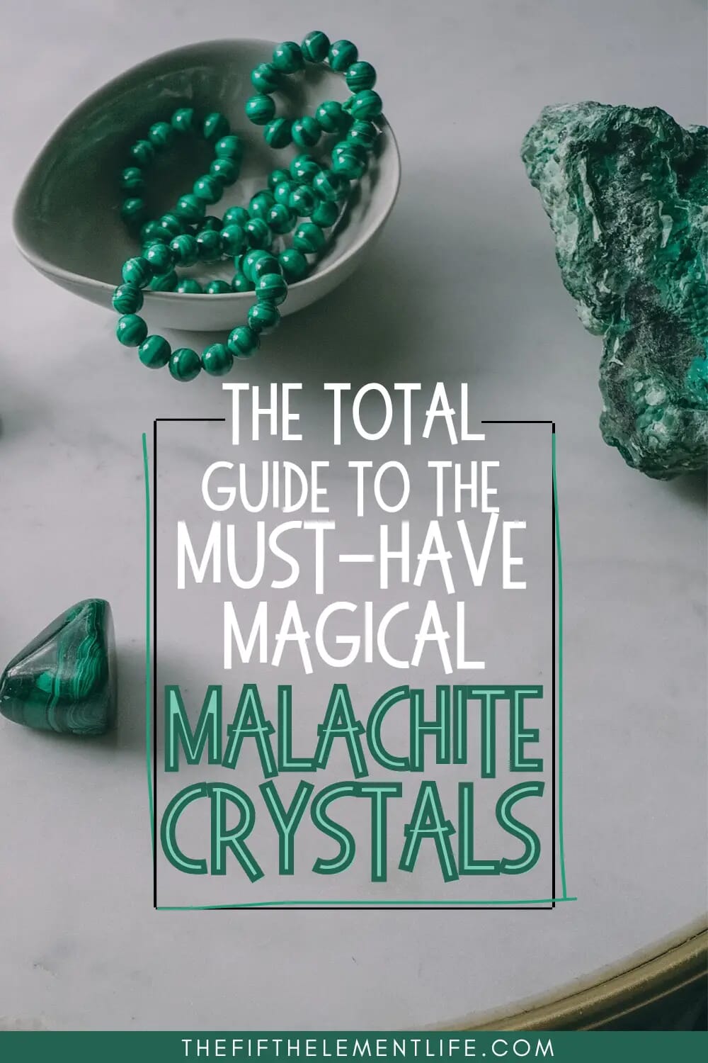 Malachite-Crystals